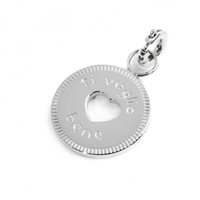 Charm Marlù Nel Mio Cuore in Steel 15CH157 - 15CH157